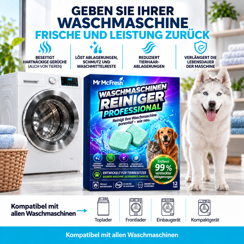 Mr McFresh Waschmaschinen-Reiniger