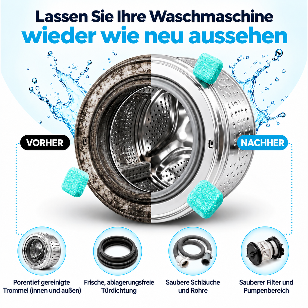 Mr McFresh Waschmaschinen-Reiniger