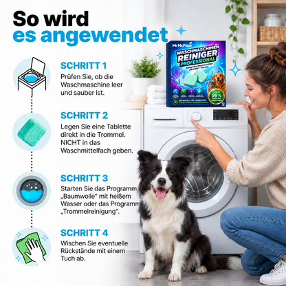 Mr McFresh Waschmaschinen-Reiniger
